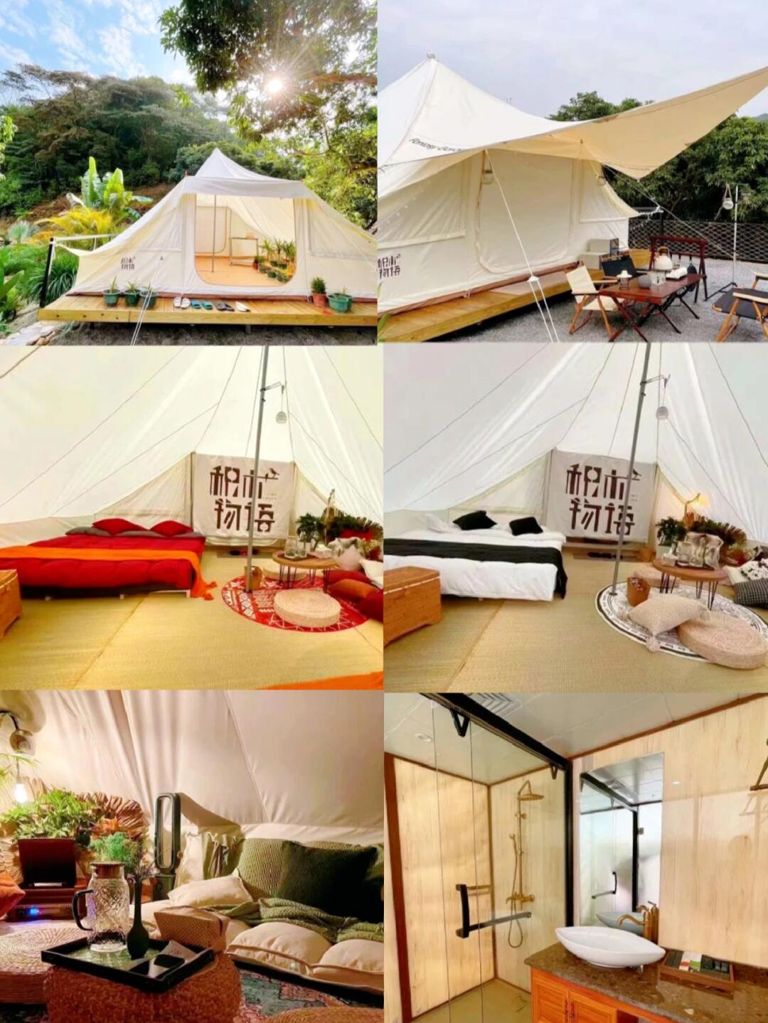 深藏山谷的治愈系露營(yíng)地 獨(dú)享酒店式服務(wù)的自然之旅